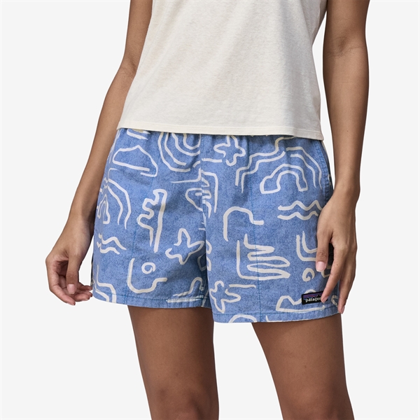 Patagonia Womens Funhoggers Shorts - Channel Islands: Vessel Blue